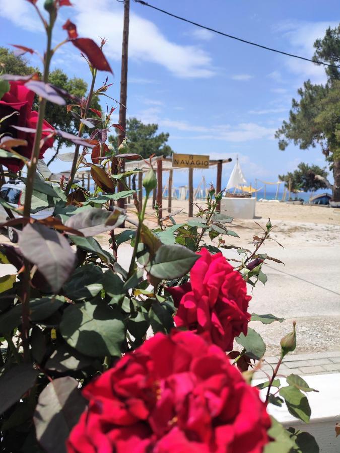 Thasos Blue Apartments Prínos Dış mekan fotoğraf