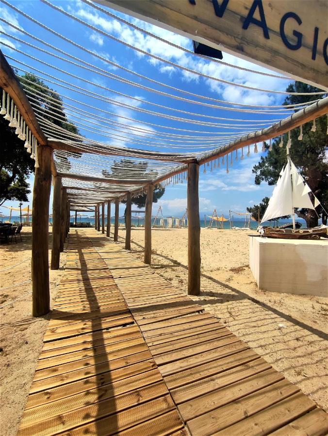 Thasos Blue Apartments Prínos Dış mekan fotoğraf