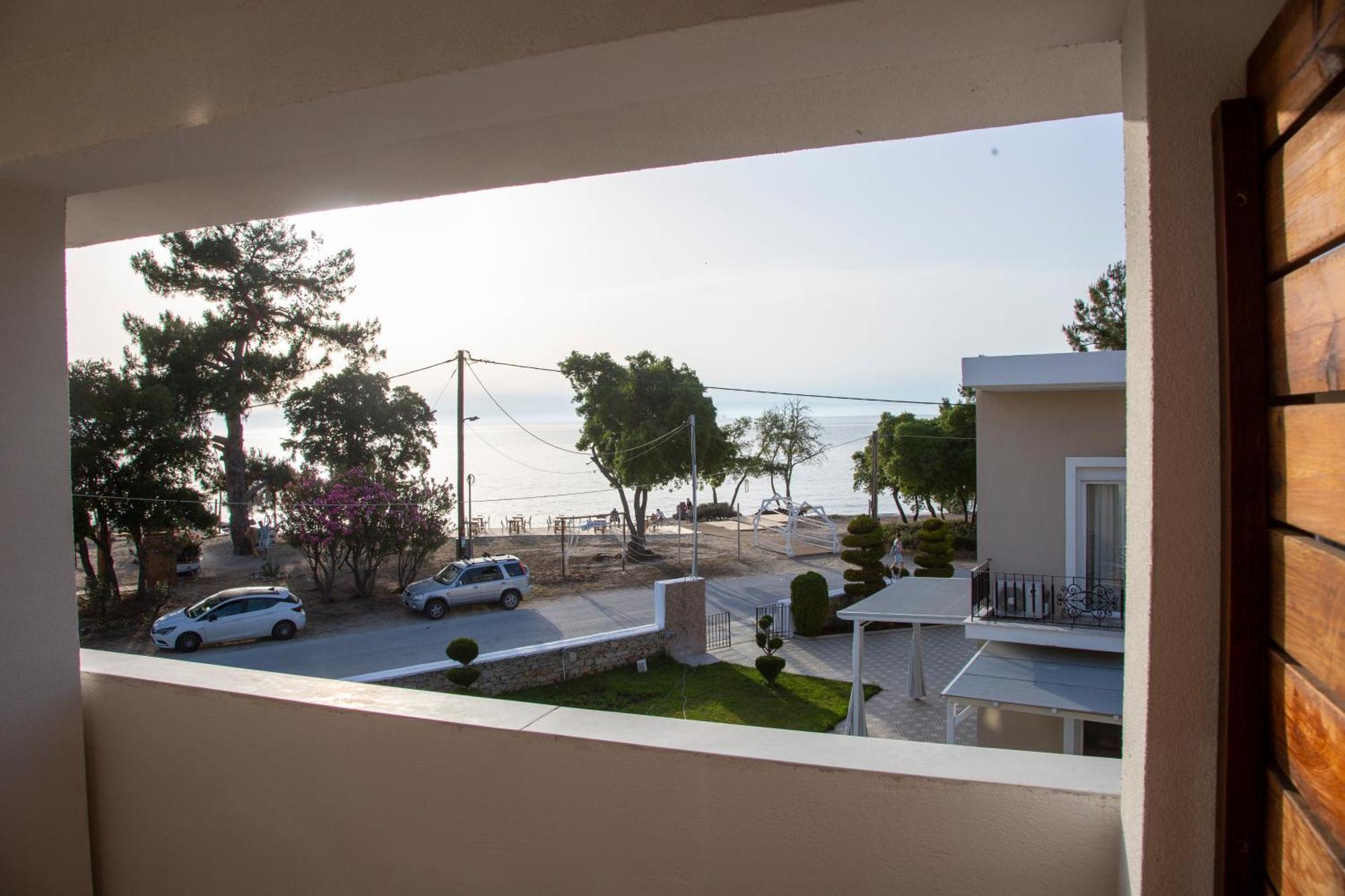 Thasos Blue Apartments Prínos Dış mekan fotoğraf