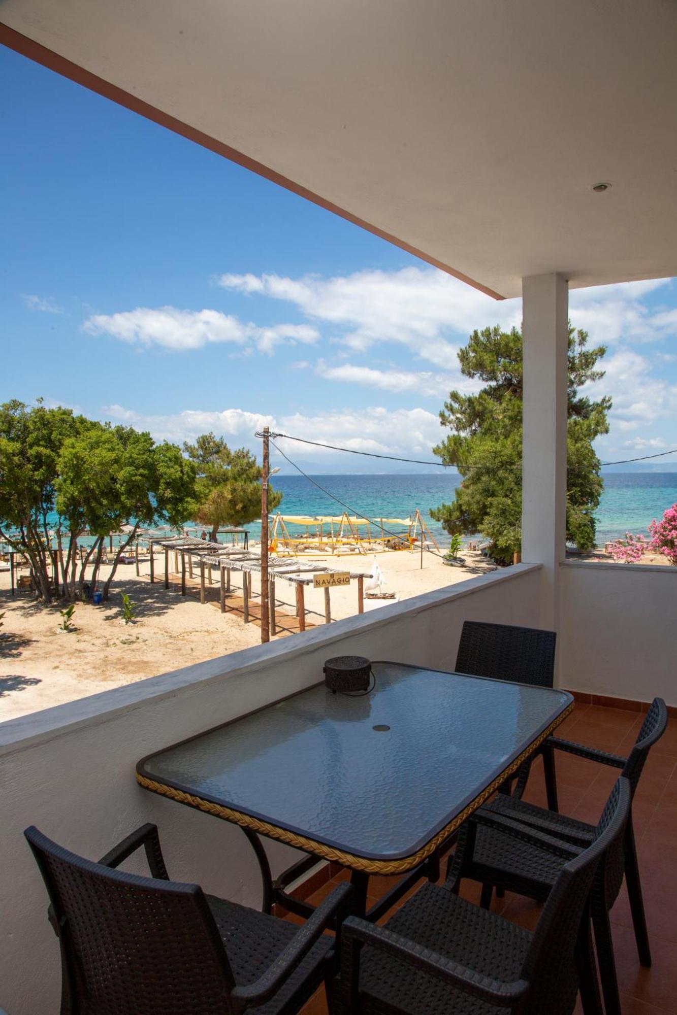 Thasos Blue Apartments Prínos Dış mekan fotoğraf