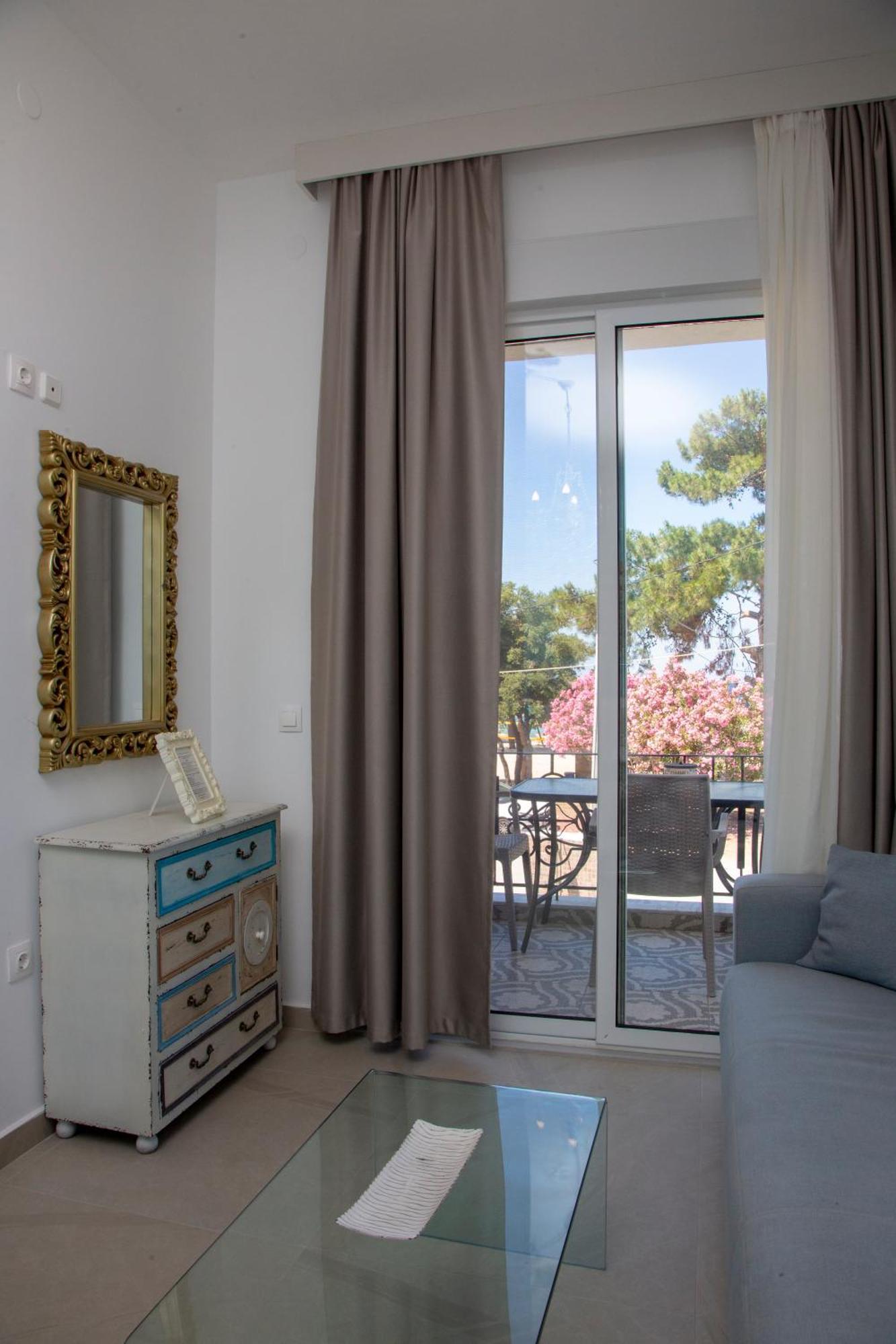 Thasos Blue Apartments Prínos Dış mekan fotoğraf