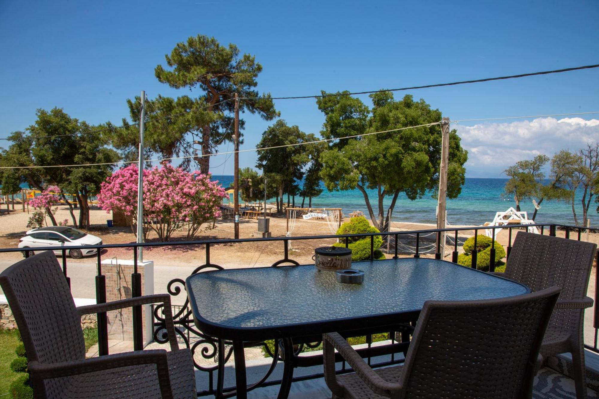 Thasos Blue Apartments Prínos Dış mekan fotoğraf