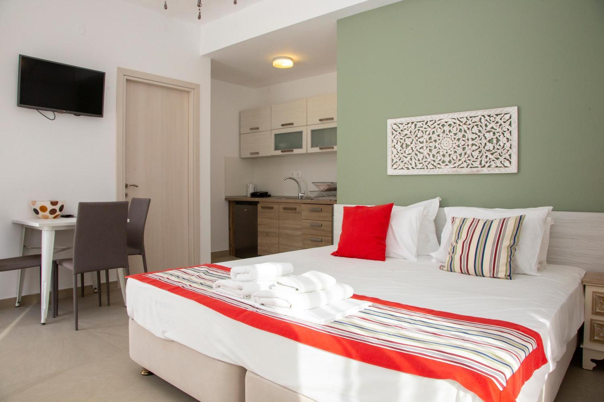 Thasos Blue Apartments Prínos Dış mekan fotoğraf
