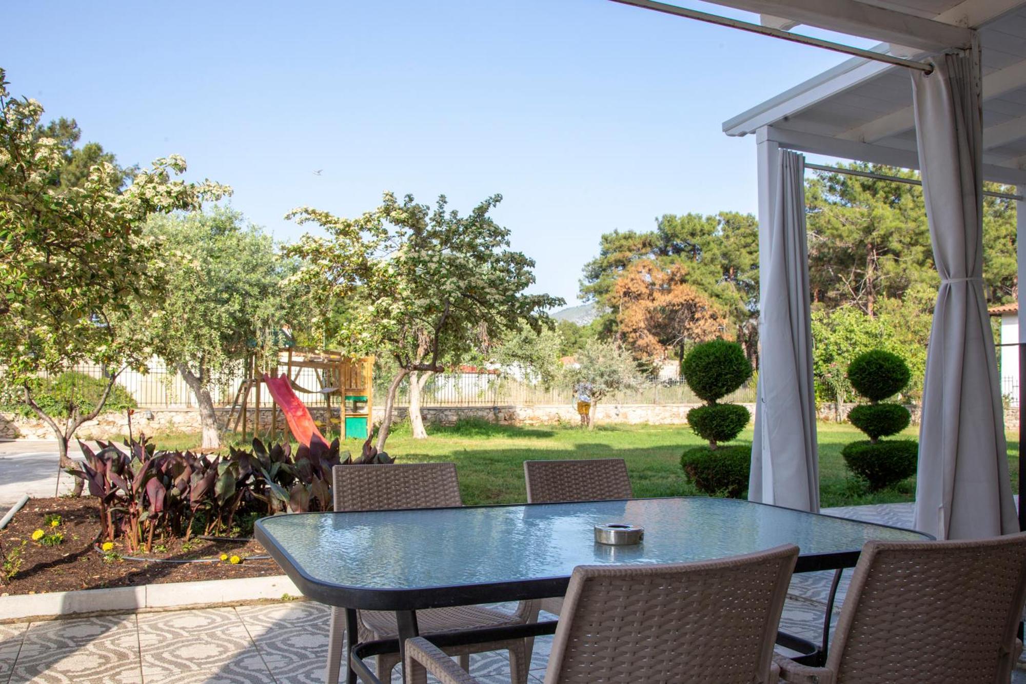 Thasos Blue Apartments Prínos Dış mekan fotoğraf