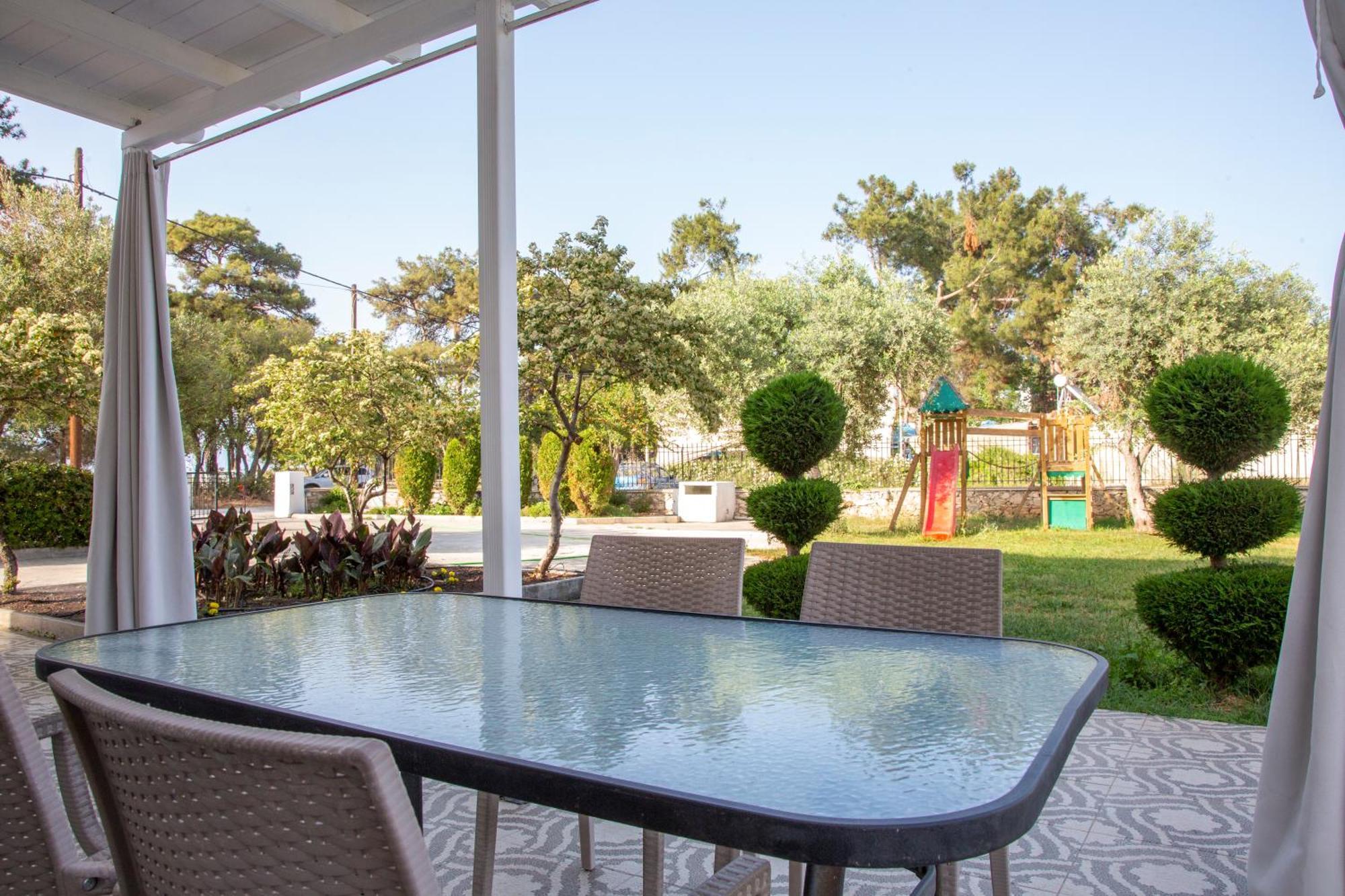 Thasos Blue Apartments Prínos Dış mekan fotoğraf