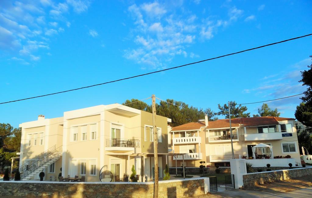 Thasos Blue Apartments Prínos Dış mekan fotoğraf