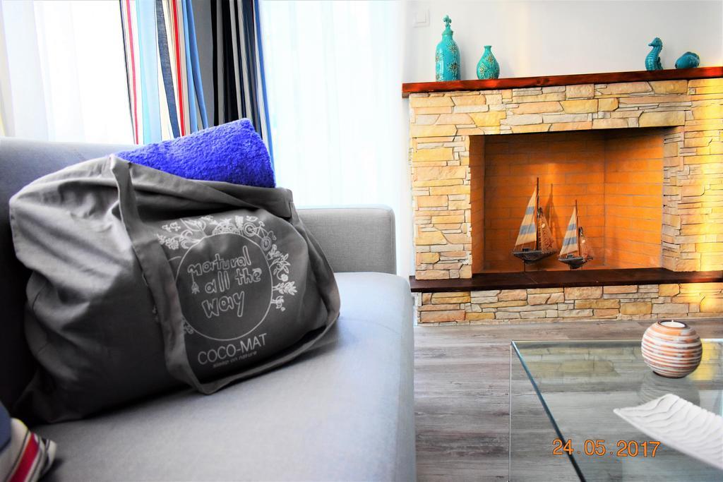 Thasos Blue Apartments Prínos Dış mekan fotoğraf