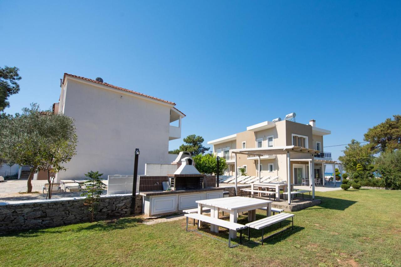 Thasos Blue Apartments Prínos Dış mekan fotoğraf